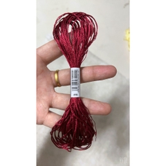 Chỉ lụa thêu tranh chữ thập, chỉ lẻ theo tép chọn màu theo hệ màu DMC (giá 1 tép)