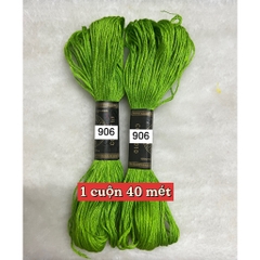 Chỉ cotton thêu tranh chữ thập, nguyên cuộn