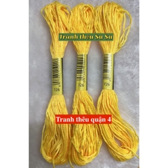 [HCM] 1 tép chỉ thêu cotton theo mã theo hệ DMC, mã từ 700 đến 799