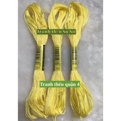 [HCM] 1 tép chỉ thêu cotton theo mã theo hệ DMC, mã từ 700 đến 799