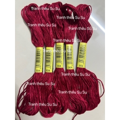 [HCM] 1 tép chỉ thêu cotton theo mã theo hệ DMC, mã từ 300 đến 372