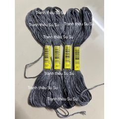 [HCM] 1 tép chỉ thêu cotton theo mã theo hệ DMC, mã từ 300 đến 372