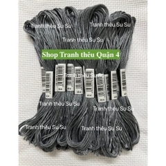 [HCM] 1 tép chỉ thêu cotton theo mã theo hệ DMC, mã từ 400 đến 498