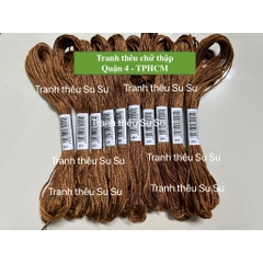 [HCM] 1 tép chỉ thêu cotton theo mã theo hệ DMC, mã từ 400 đến 498