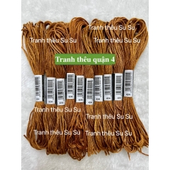 [HCM] 1 tép chỉ thêu cotton theo mã theo hệ DMC, mã từ 400 đến 498