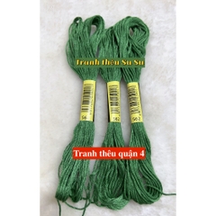 [HCM] 1 tép chỉ thêu cotton theo mã theo hệ DMC, mã từ 500 đến 598