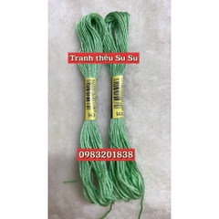 [HCM] 1 tép chỉ thêu cotton theo mã theo hệ DMC, mã từ 500 đến 598