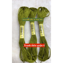 [HCM] 1 tép chỉ thêu cotton theo mã theo hệ DMC, mã từ 500 đến 598