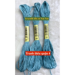 [HCM] 1 tép chỉ thêu cotton theo mã theo hệ DMC, mã từ 500 đến 598