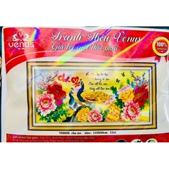 Tranh thêu kín Cha mẹ VS8035, kích thước 110x 50 cm