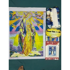 Tranh thêu kín chữ thập Đức mẹ Maria VS8005, kích thước 60 x 80cm