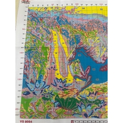 Tranh thêu kín mã đáo thành công VS8054, kích thước 120 x 60 cm