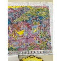 Tranh thêu kín mã đáo thành công VS8054, kích thước 120 x 60 cm