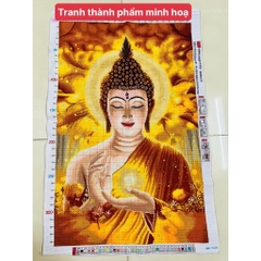 Tranh thêu kín Đức phật từ bi vs8003, kích thước 70 x 100 cm