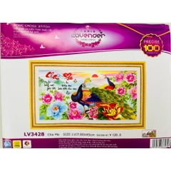 Tranh thêu Cha mẹ LV3160, LV3142, LV3061, LV (các mẫu này đều thêu 3D)