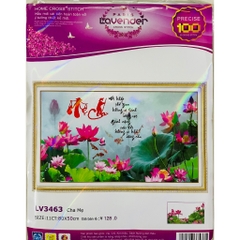 Tranh thêu Cha mẹ LV3160, LV3142, LV3061, LV (các mẫu này đều thêu 3D)