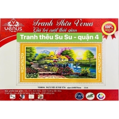 Tranh thêu kín Ngôi nhà hạnh phúc VS8004 (150 x 75 cm), VS8113 (100x55cm)