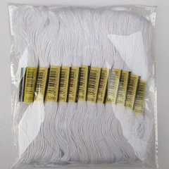 [HCM] 1 tép chỉ thêu cotton mã B5200, ECRU, BLANCE, mã chỉ từ 970 đến 996