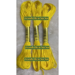 [HCM] 1 tép chỉ thêu cotton mã B5200, ECRU, BLANCE, mã chỉ từ 970 đến 996