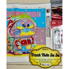 Tranh thêu kien Đô rê mon VS9047, kích thước 50x50 cm