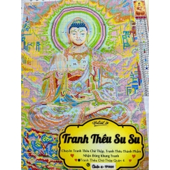 Tranh thêu kín Phật a di đà VS8416, kích thước 50 x 80 cm