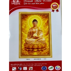 Tranh thêu kín Phật a di đà VS8416, kích thước 50 x 80 cm
