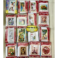 Tranh thêu kín mã đáo thành công VS8262, kích thước 120 x 55 cm