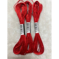 Chỉ lụa thêu tranh chữ thập, chỉ lẻ theo tép chọn màu theo hệ màu DMC (giá 1 tép)