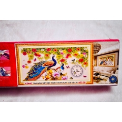 Tranh đính đá (chưa đính) Hạnh phúc viên mãn VS440, kích thước 100 x 53 cm