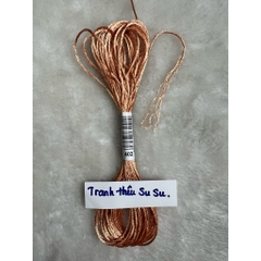 Chỉ lụa thêu tranh chữ thập, chỉ lẻ theo tép chọn màu theo hệ màu DMC (giá 1 tép)