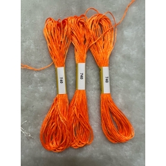 Chỉ lụa thêu tranh chữ thập, chỉ lẻ theo tép chọn màu theo hệ màu DMC (giá 1 tép)