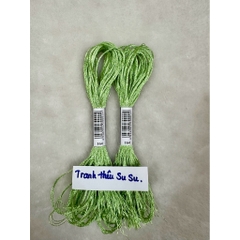 Chỉ lụa thêu tranh chữ thập, chỉ lẻ theo tép chọn màu theo hệ màu DMC (giá 1 tép)