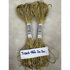 Chỉ lụa thêu tranh chữ thập, chỉ lẻ theo tép chọn màu theo hệ màu DMC (giá 1 tép)