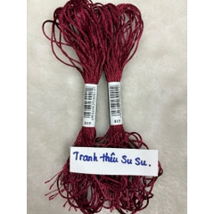 Chỉ lụa thêu tranh chữ thập, chỉ lẻ theo tép chọn màu theo hệ màu DMC (giá 1 tép)