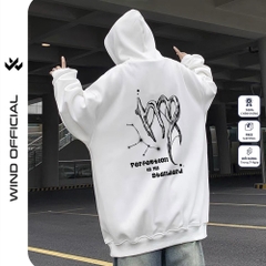 Áo hoodie unisex form rộng WIND 12 Cung Hoàng Đạo V1 hoodie nút bấm thời trang nam nữ nỉ bông oversize Menswear Dài Tay Tay Dài