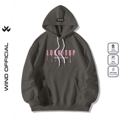Áo hoodie unisex form rộng WIND DEMON nỉ Bông thời trang nam oversize thu đông áo khoác chống nắng mùa hè