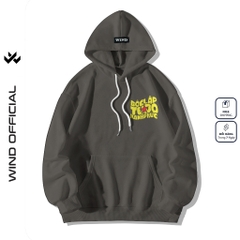 Áo hoodie unisex form rộng WIND TRÀ ĐÁ VIỆT NAM 2.9 dây kéo nam nữ nỉ bông oversize vibe Genz khoác chống nắng