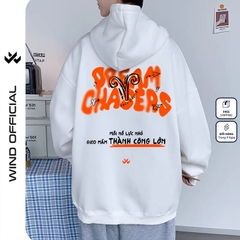 Áo hoodie unisex form rộng WIND Cung Hoàng Đạo V2 thời trang nam nữ nỉ bông oversize áo khoác chống nắng mùa hè