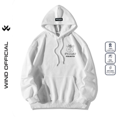 Áo hoodie unisex form rộng nỉ bông WIND TOROTO áo khoác zip thời trang nam nữ  thu đông dây kéo oversize Menswear Dài Tay Tay Dài