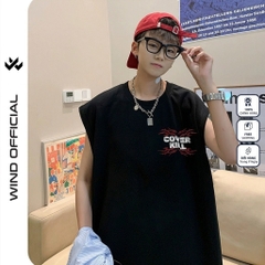 Áo ba lỗ unisex WIND form rộng sát nách 239 tanktop thời trang nam nữ oversize