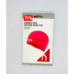 Mũ Bơi TYR Adult Silicone Wrinkle-Free Swim Cap