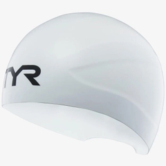 Mũ Bơi TYR WALL BREAKER 2.0 RACING CAP trắng
