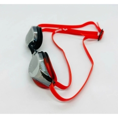 Kính bơi ARENA PYTHON MIRROR Sliver Black Red.