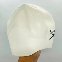 Mũ Bơi Speedo Adult Aqua-V Silicone Cap White.