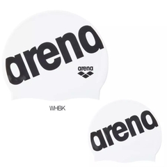 Mũ Bơi ARENA Silicone Cap Model Logo Chéo