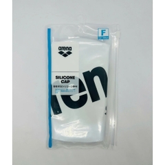 Mũ Bơi ARENA Silicone Cap Model Logo Chéo
