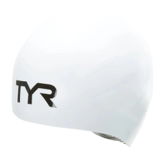 Mũ Bơi TYR WALL BREAKER 2.0 RACING CAP trắng