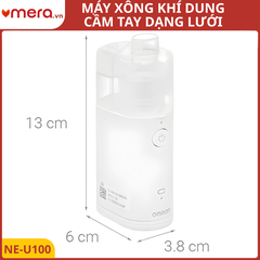 Máy Xông Khí Dung Cầm Tay Dạng Lưới Omron NE-U100 (Xông Mọi Tư Thế, Siêu Êm)