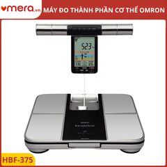 Máy Đo Thành Phần Cơ Thể Omron HBF-375 - Công Nghệ 8 Cảm Biến Đo Từng Phần Chuyên Sâu