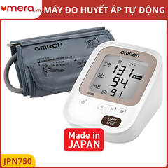 Máy Đo Huyết Áp Bắp Tay Omron JPN750 (Made in Japan) - Chuẩn Mực Chất Lượng Nhật Bản